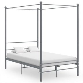 Vidaxl hemelbedframe metaal grijs 120x200 cm