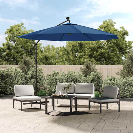Vidaxl zastępczy materiał do pływającego Parasol 350 cm Azure Blue