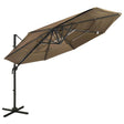 Vidaxl Parasol 4-warrowar