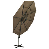 Vidaxl Parasol 4-warrowar