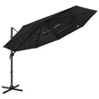 Vidaxl Parasol 4-warrowar