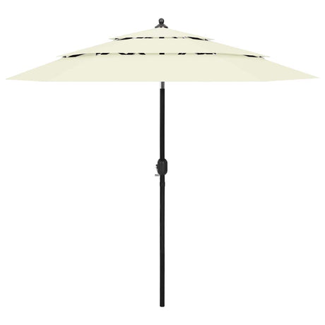 Vidaxl Parasol 3-warstwowy z aluminiowym biegunem 2,5 M