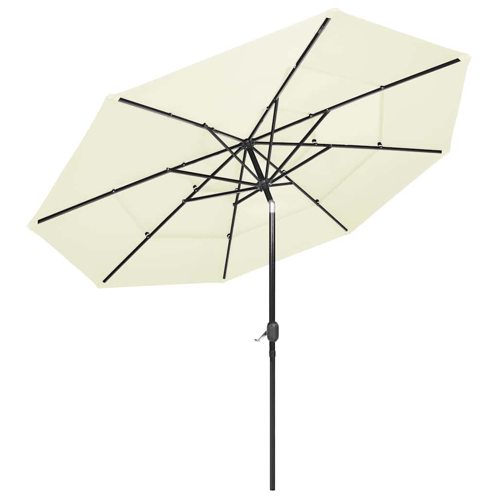 Vidaxl Parasol 3-warstwowy z aluminiowym biegunem 3 M