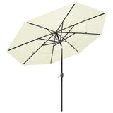 Vidaxl Parasol 3-warstwowy z aluminiowym biegunem 3 M