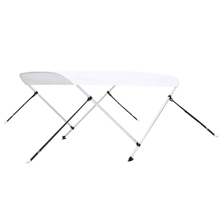 Vidaxl biminitop 2-boogs 180x130x110 cm biały
