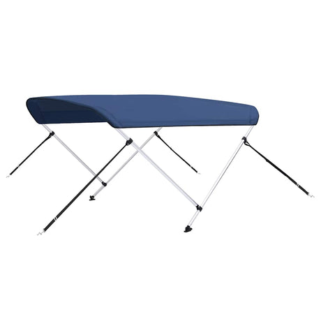 Vidaxl Biminitop 2-boe 150x120x110 cm morski niebieski