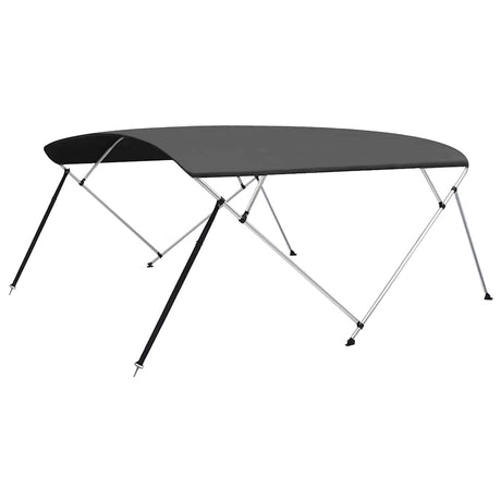 Vidaxl Biminitop 4-boogs 243x (230-244) x137 cm w kolorze antracytów