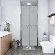 VIDAXL Prysznic drzwi 76x190 cm esg Matte