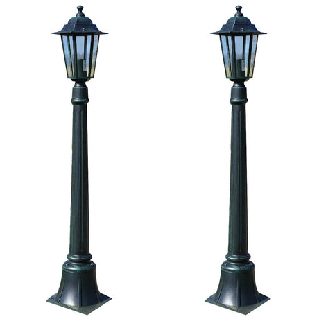 Lampy ogrodowe VidaXL 2 szt. Preston 105 cm