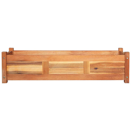 Podwyższone donice Vidaxx 2 szt. 100x30x25 cm, drewno akacjowe