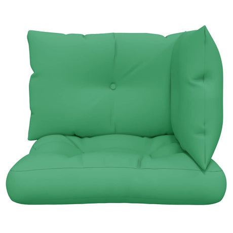 Vidaxl palletkussens 3 st stof groen