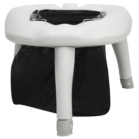 Toaleta kempingowe vidaxl z torbami 200 kg