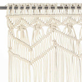 Curtyna Vidaxl Macramé 140x240 cm bawełniana