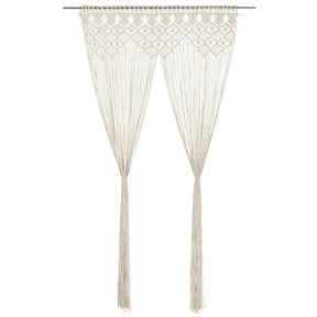Curtyna Vidaxl Macramé 140x240 cm bawełniana