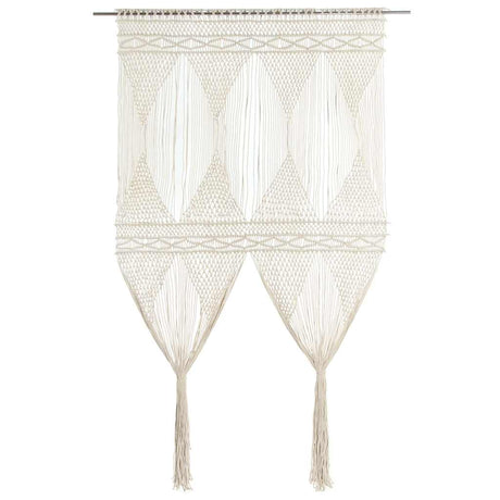 Curtyna Vidaxl Macramé 140x240 cm bawełniana