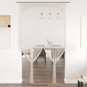 Curtyna Vidaxl Macramé 140x240 cm bawełniana