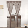 Curtyna vidaxl Macramé 140x240 cm bawełniana taupe