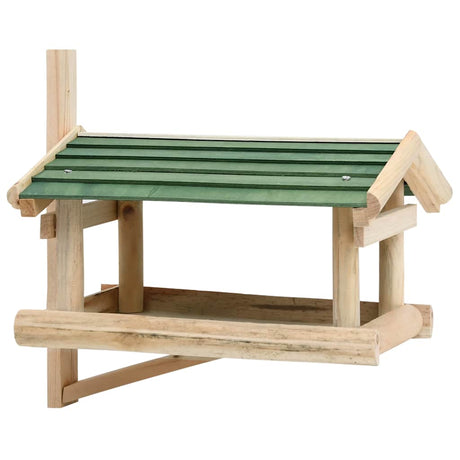 Karmnik dla ptaków VidaXL 35x29,5x21 cm z litego drewna