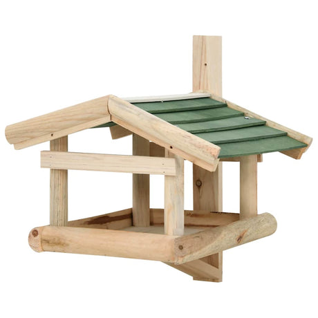 Karmnik dla ptaków VidaXL 35x29,5x21 cm z litego drewna