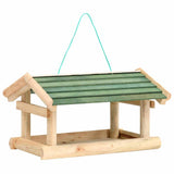 Karmnik dla ptaków VidaXL 35x29,5x21 cm z litego drewna