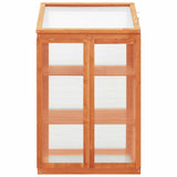 Vidaxl Greenhouse 60x45x100 cm vurenhout