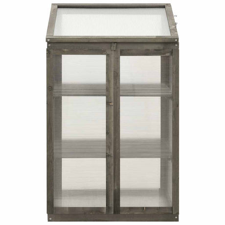 Vidaxl Greenhouse 60x45x100 cm vurenhout