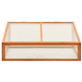 Vidaxl Greenhouse 100x65x40 cm vurenhout