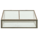 Vidaxl Greenhouse 100x65x40 cm vurenhout