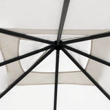 Vidaxl ARBOR Z PODATKOWYM 160 g m² 3x3x2,6 m krem ​​-
