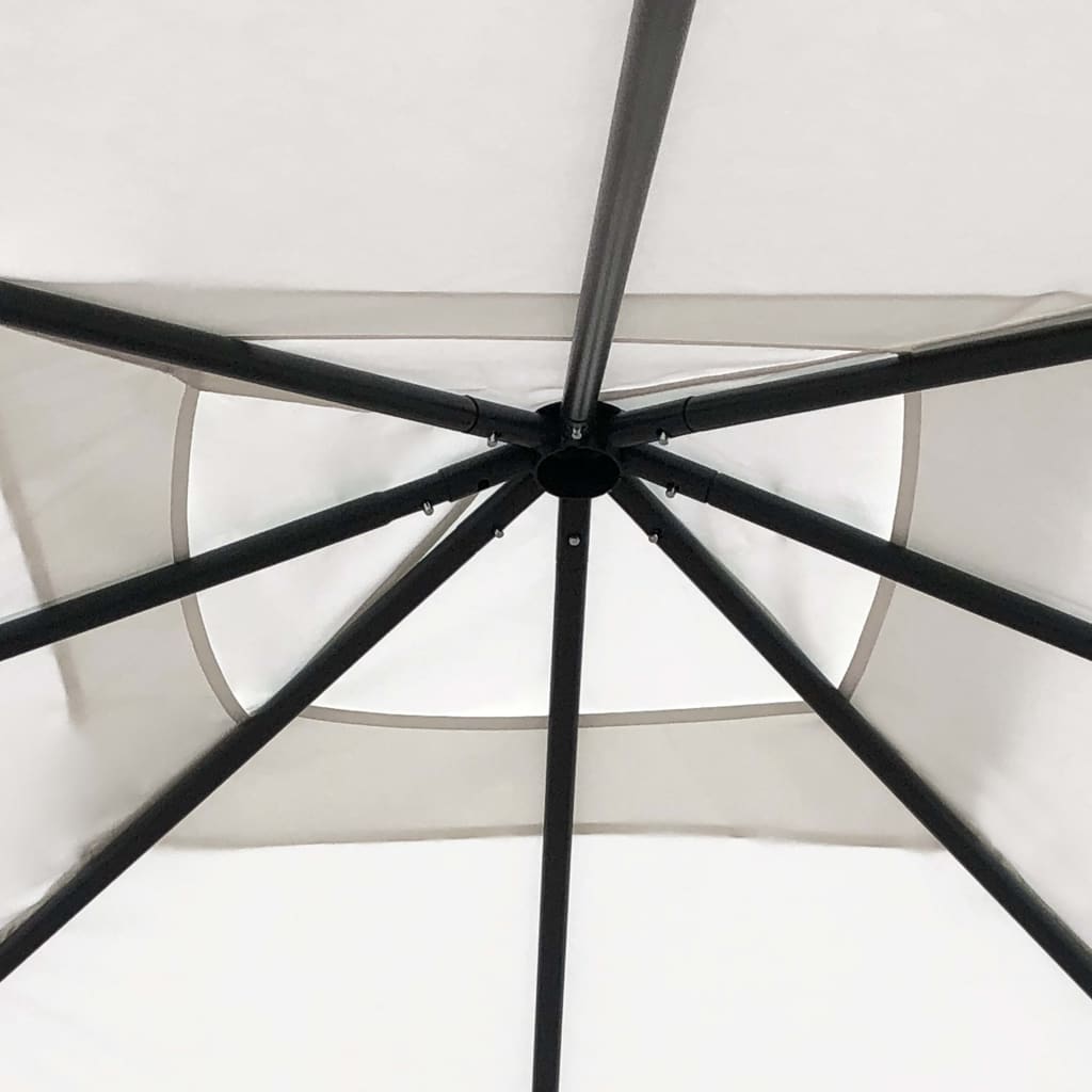 Vidaxl Arbor 160 g m² 3x3x2,6 m krem ​​-kolorowy