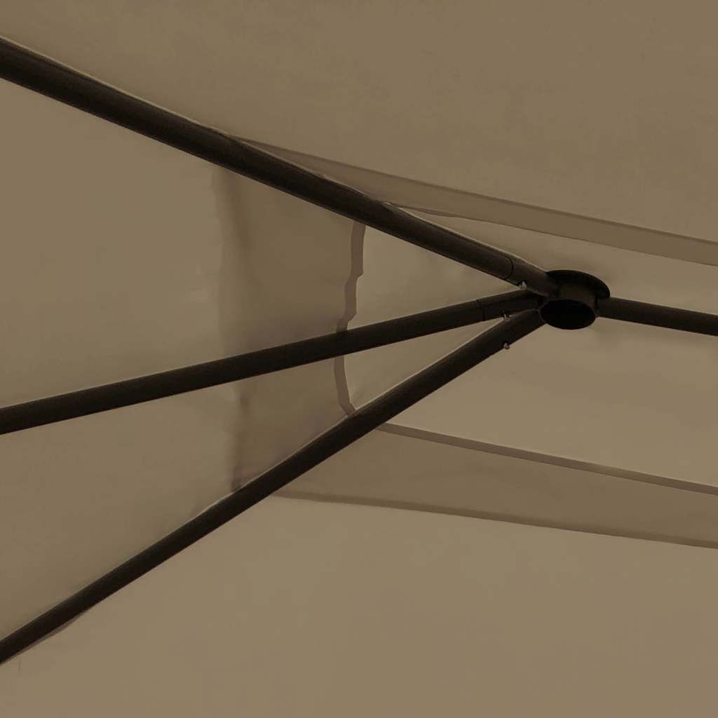 Vidaxl Arbor 160 g m² 3x4x2,6 m Taupe