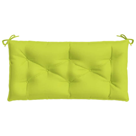 Vidaxl Garden Bench Poduszka 100x50x7 Cm Oxford Fabric Clear Green