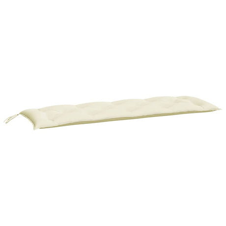 Vidaxl Garden Bench Poduszka 150x50x7 CM Oxford Crèmewit
