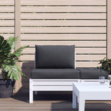 Vidaxl palet poduszki 2 St Fabric antracyt