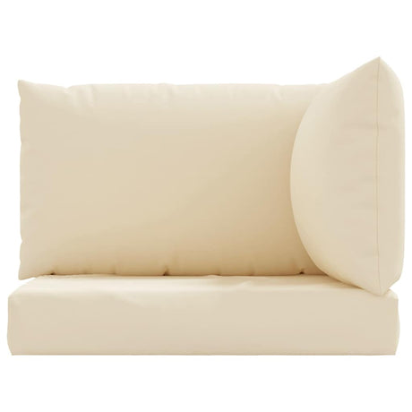 Vidaxl palet poduszki 3 St Oxford Fabric Beige