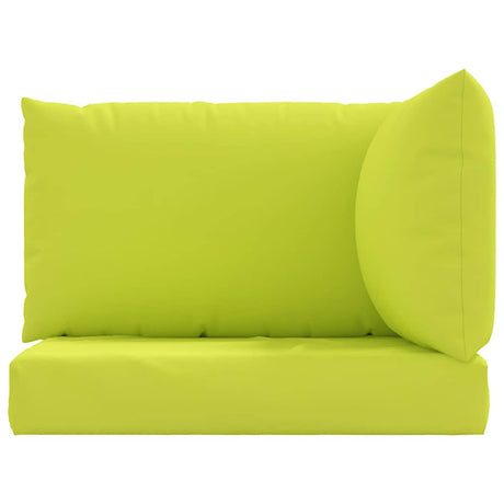 Vidaxl palet poduszki 3 St Oxford Fabric Clear Green
