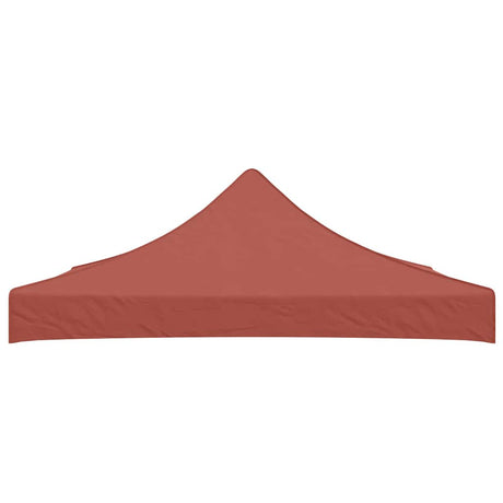 VIDAXL Party Tent Dach 270 G m² 3x3 M TerraCotta