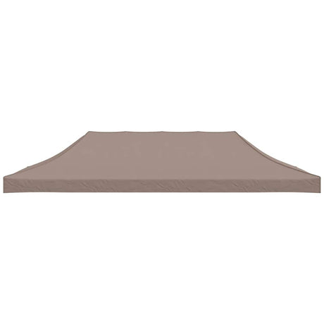 Vidaxl imprezowy dach namiotu 270 g m² 6x3 m Taupe