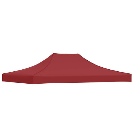 Vidaxl Party Tent Dach 270 G m² 4x3 M Bordeaux Red