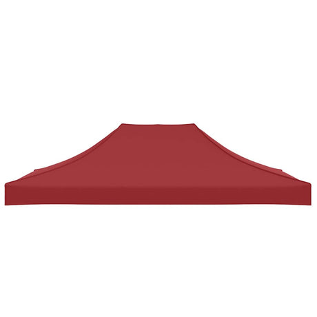 Vidaxl Party Tent Dach 270 G m² 4x3 M Bordeaux Red