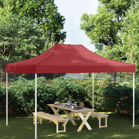 Vidaxl Party Tent Dach 270 G m² 4x3 M Bordeaux Red