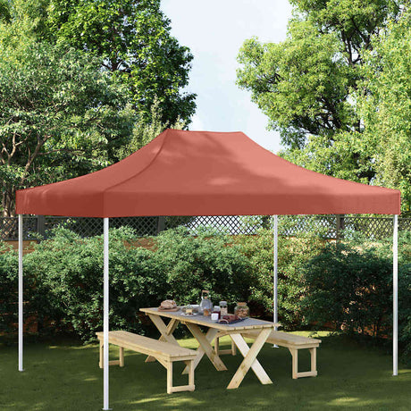 VIDAXL Party Tent Dach 270 G m² 4x3 M Terracotta