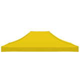 Vidaxl Party Tent Dach 270 g m² 4x3 m żółty
