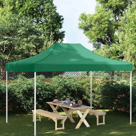 Vidaxl Party Tent Dach 270 g m² 4,5x3 m zielony