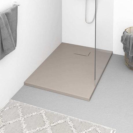 Vidaxl Shower Tray 100x70 cm SMC Brown