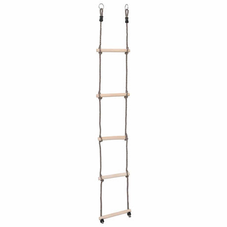 Vidaxl Ladder z 5 sportowymi sosną 210 cm
