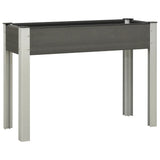 Sadzarka vidaxl podniesiona 100x40x75 cm HKC Gray