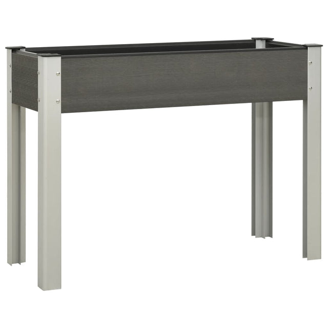 Sadzarka vidaxl podniesiona 100x40x75 cm HKC Gray