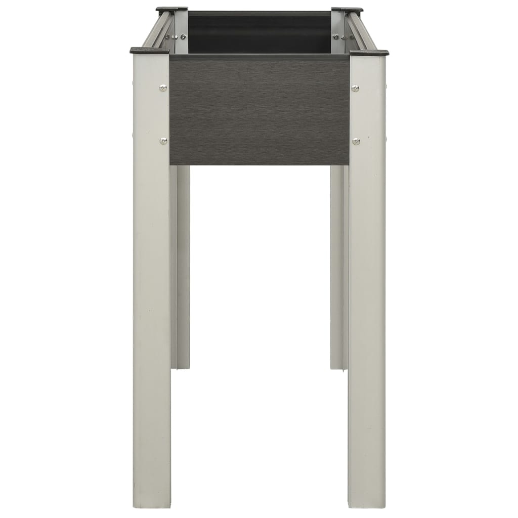 Sadzarka vidaxl podniesiona 100x40x75 cm HKC Gray