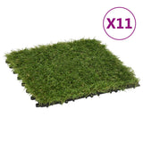 Vidaxl Artificial Grass Tiles 11 St 30x30 cm zielony